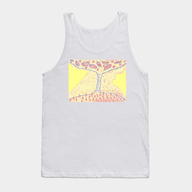 Four Seasons Pt2 - Tree of Summer Love Tank Top by Tovers